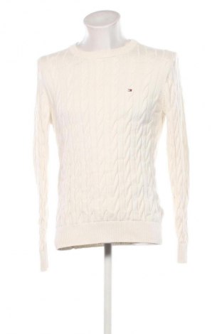 Męski sweter Tommy Hilfiger, Rozmiar S, Kolor ecru, Cena 497,99 zł