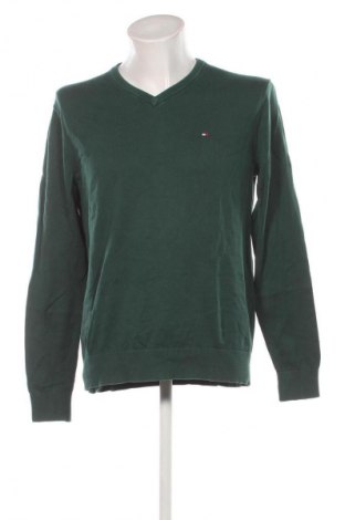 Férfi pulóver Tommy Hilfiger, Méret L, Szín Zöld, Ár 24 029 Ft
