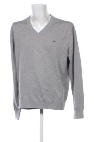 Мъжки пуловер Tommy Hilfiger, Размер 3XL, Цвят Сив, Цена 77,99 лв.