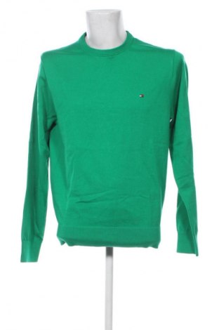 Pulover de bărbați Tommy Hilfiger, Mărime XL, Culoare Verde, Preț 483,99 Lei