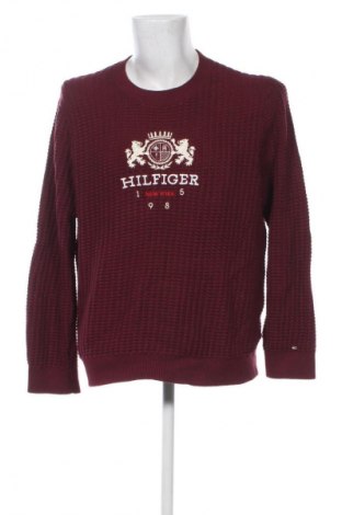 Pulover de bărbați Tommy Hilfiger, Mărime M, Culoare Roșu, Preț 315,99 Lei