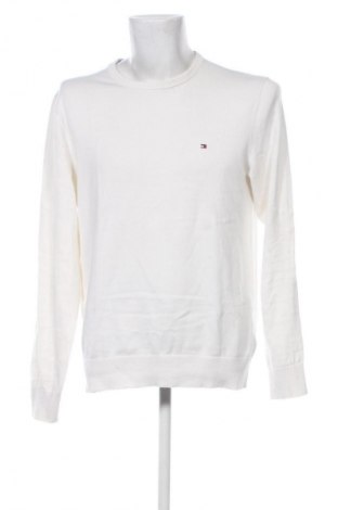 Herrenpullover Tommy Hilfiger, Größe M, Farbe Weiß, Preis 109,99 €