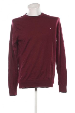 Pulover de bărbați Tommy Hilfiger, Mărime XL, Culoare Roșu, Preț 449,99 Lei