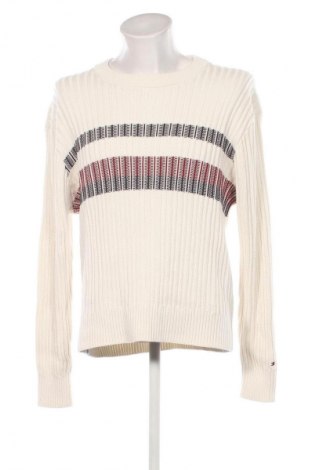 Herrenpullover Tommy Hilfiger, Größe XL, Farbe Ecru, Preis 102,99 €