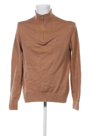 Pulover de bărbați Tommy Hilfiger, Mărime L, Culoare Maro, Preț 415,99 Lei