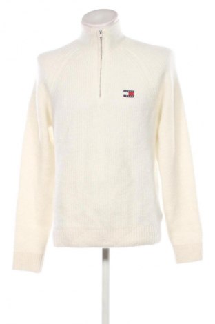 Herrenpullover Tommy Jeans, Größe S, Farbe Weiß, Preis € 127,99
