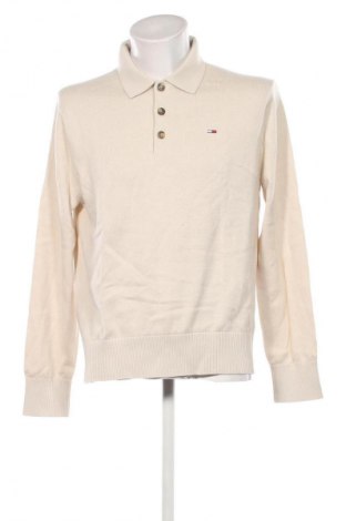Pulover de bărbați Tommy Jeans, Mărime XXL, Culoare Bej, Preț 377,99 Lei