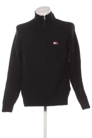 Мъжки пуловер Tommy Jeans, Размер S, Цвят Черен, Цена 75,99 лв.
