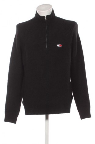 Herrenpullover Tommy Jeans, Größe L, Farbe Schwarz, Preis € 38,99