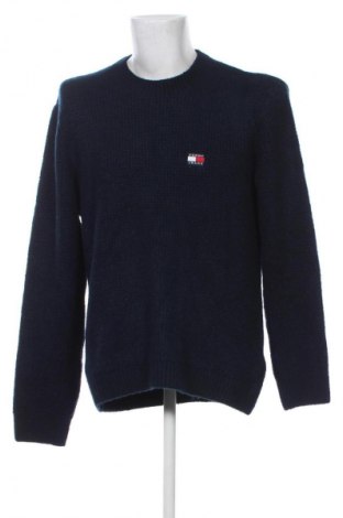 Herrenpullover Tommy Jeans, Größe M, Farbe Blau, Preis 44,99 €