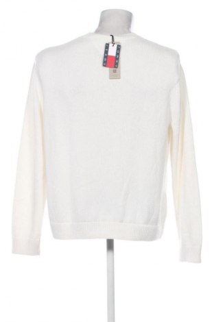 Мъжки пуловер Tommy Jeans, Размер L, Цвят Екрю, Цена 184,99 лв.