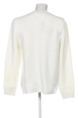 Pulover de bărbați Tommy Jeans, Mărime L, Culoare Alb, Preț 594,99 Lei