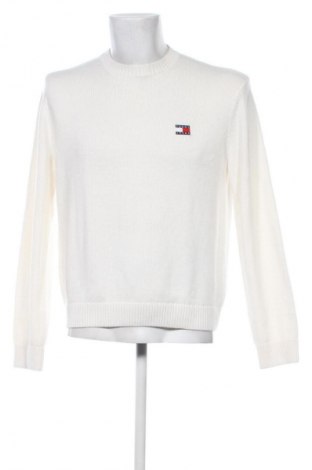 Herrenpullover Tommy Jeans, Größe S, Farbe Weiß, Preis € 122,99