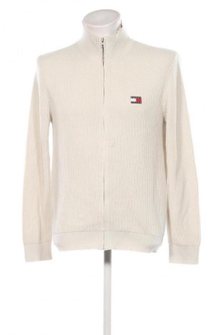 Pulover de bărbați Tommy Jeans, Mărime M, Culoare Bej, Preț 223,99 Lei