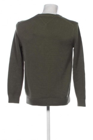 Herrenpullover Tommy Jeans, Größe M, Farbe Grün, Preis 127,99 €