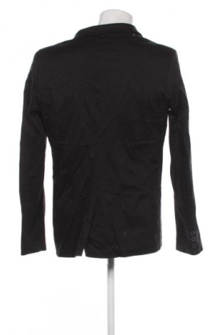 Herren Sakko Fishbone, Größe L, Farbe Schwarz, Preis € 8,99