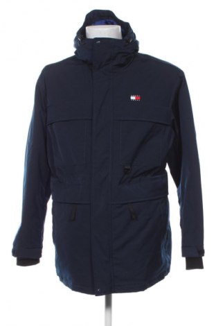 Herrenjacke Tommy Jeans, Größe M, Farbe Blau, Preis 234,99 €