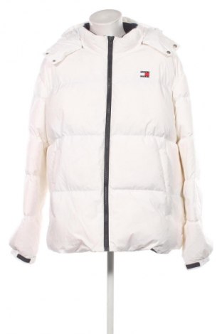 Herrenjacke Tommy Jeans, Größe 4XL, Farbe Weiß, Preis 164,99 €