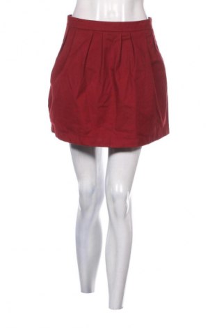 Fustă Stradivarius, Mărime S, Culoare Roșu, Preț 15,99 Lei