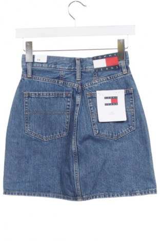 Szoknya Tommy Jeans, Méret XXS, Szín Kék, Ár 26 159 Ft