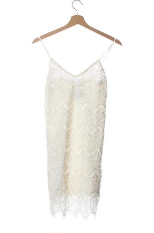 Φόρεμα Bershka, Μέγεθος XS, Χρώμα Εκρού, Τιμή 27,67 €
