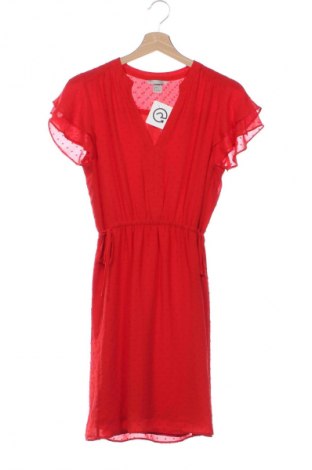 Šaty  H&M, Veľkosť XS, Farba Červená, Cena  10,95 €