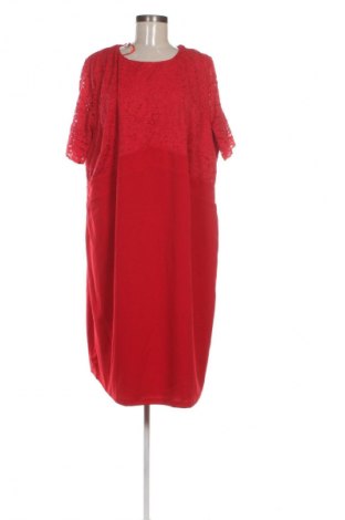Sukienka M. Collection, Rozmiar 3XL, Kolor Czerwony, Cena 66,67 zł