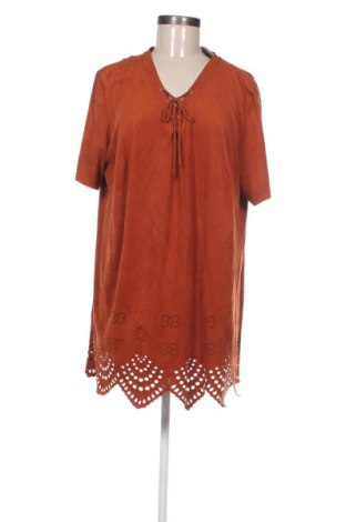 Kleid Mia Moda, Größe XXL, Farbe Braun, Preis 33,99 €