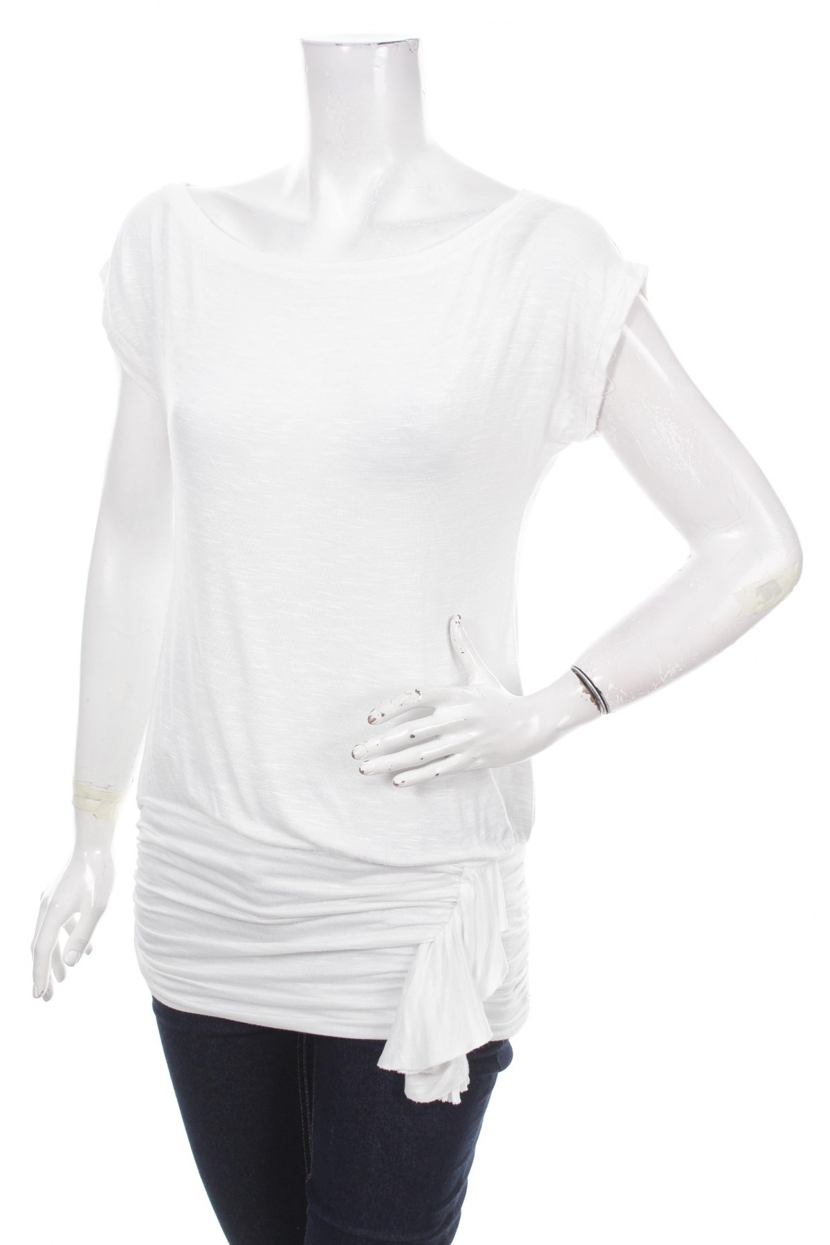 Дамска блуза, Размер XS, Цвят Бял, Цена 14,00 лв.