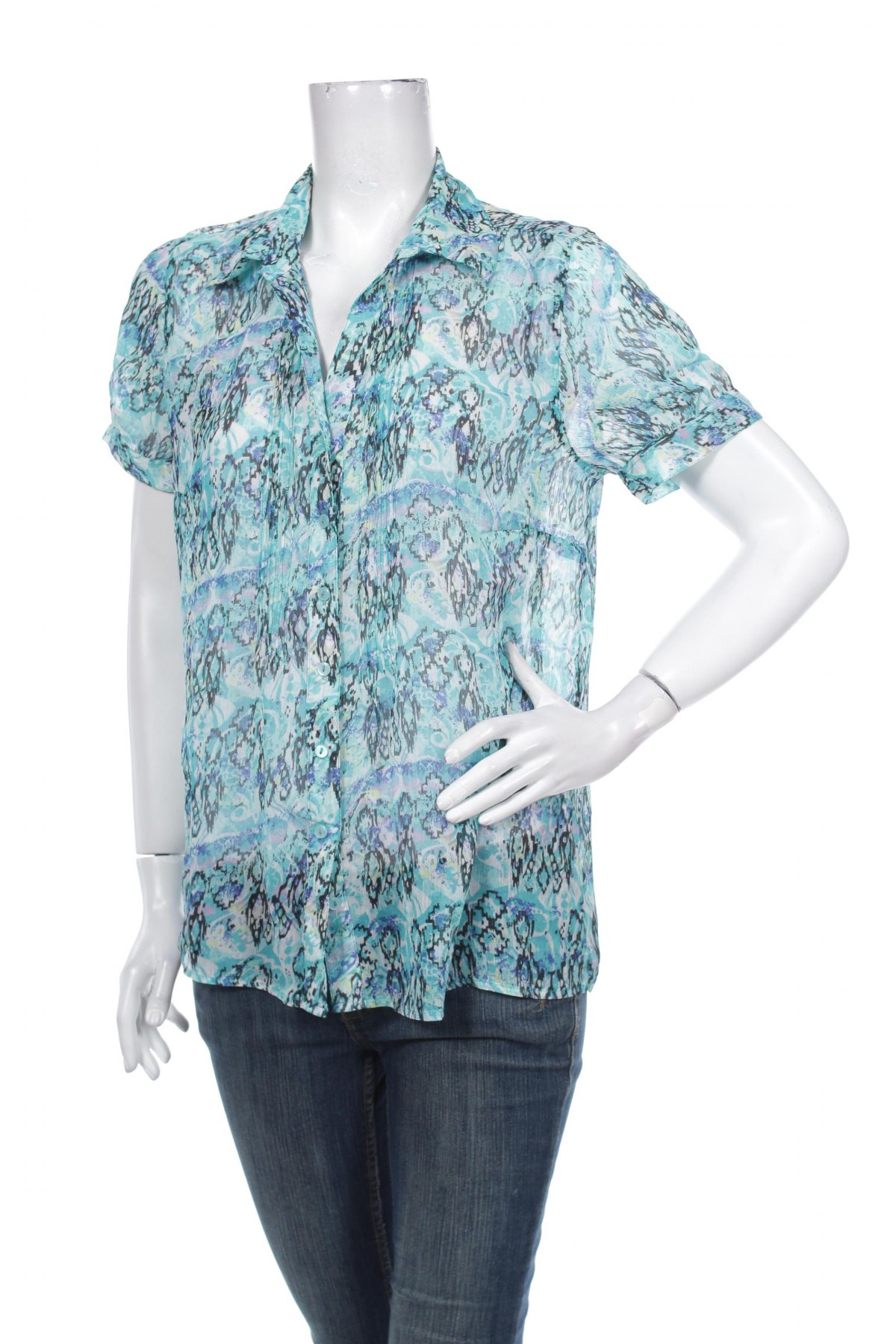 Γυναικείο πουκάμισο Laura T., Μέγεθος M, Χρώμα Πολύχρωμο, Τιμή 8,66 €