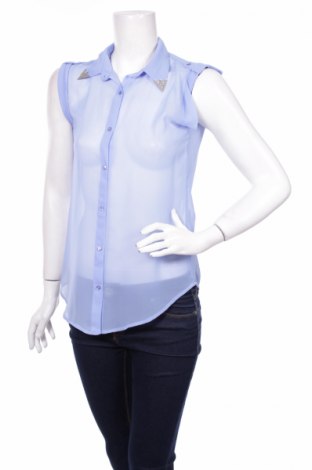 Γυναικείο πουκάμισο Bik Bok, Μέγεθος XS, Χρώμα Μπλέ, Τιμή 14,95 €