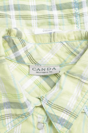 Γυναικείο πουκάμισο Canda, Μέγεθος L, Χρώμα Πράσινο, Τιμή 9,28 €