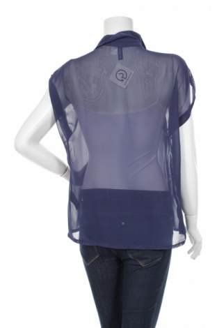 Γυναικείο πουκάμισο H&M Divided, Μέγεθος L, Χρώμα Μπλέ, Τιμή 14,43 €