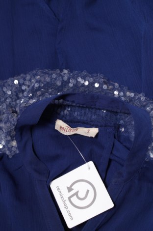 Γυναικείο πουκάμισο Hollister, Μέγεθος S, Χρώμα Μπλέ, Τιμή 14,43 €