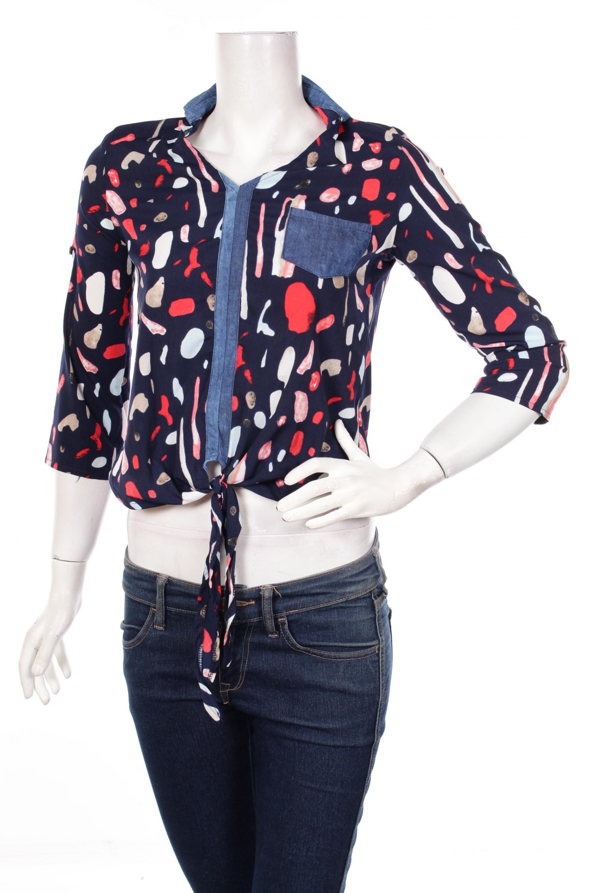 Γυναικείο πουκάμισο, Μέγεθος M, Χρώμα Πολύχρωμο, Τιμή 16,70 €