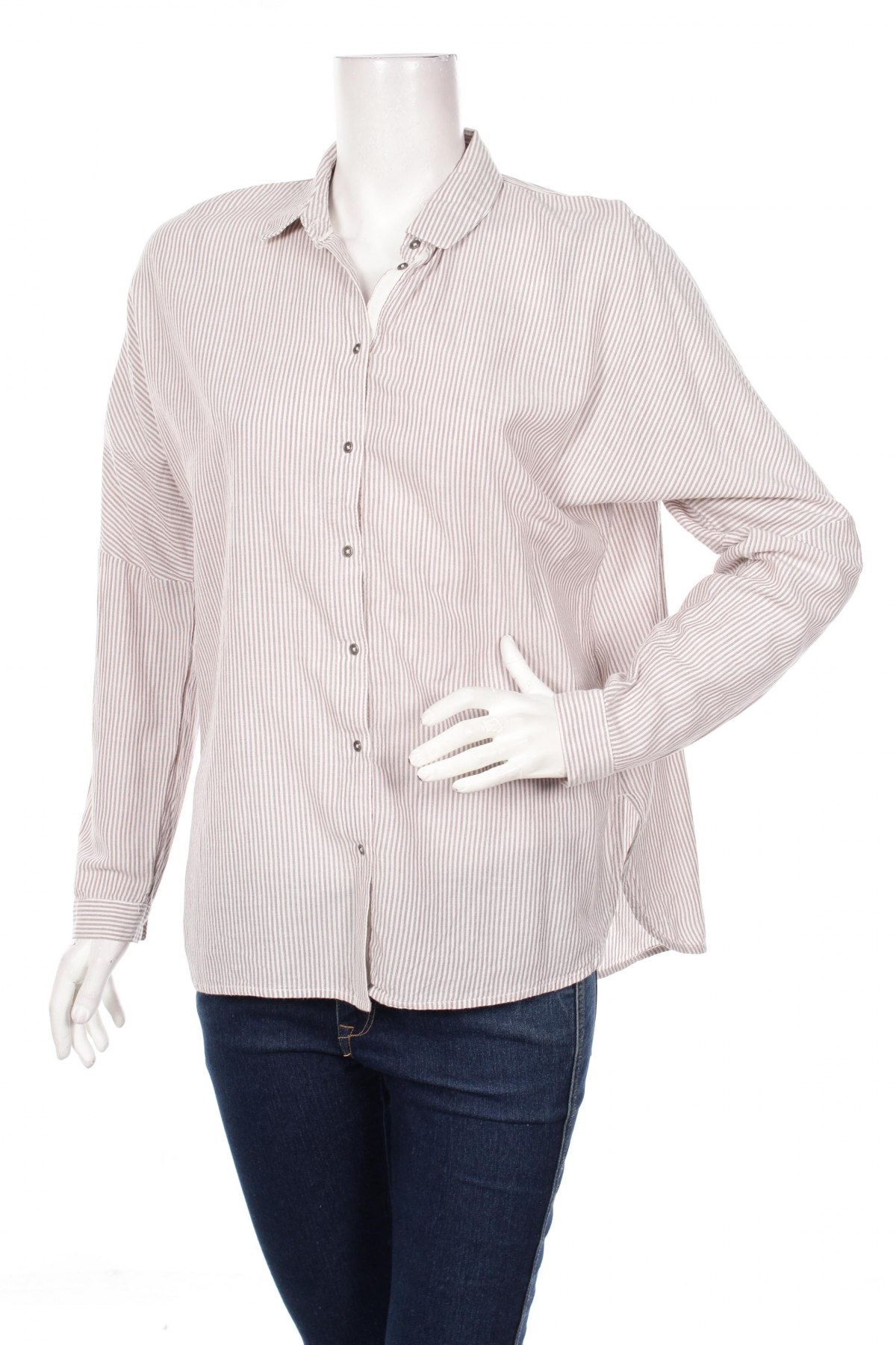 Γυναικείο πουκάμισο Esprit, Μέγεθος M, Χρώμα  Μπέζ, Τιμή 15,46 €