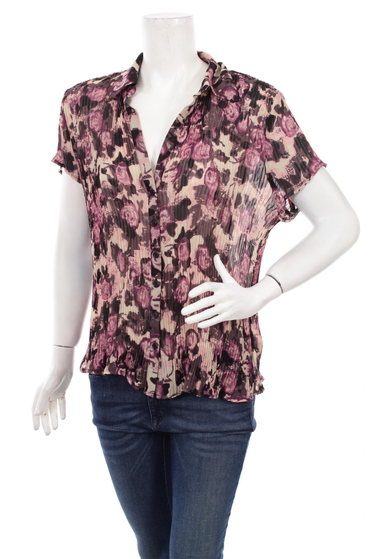 Γυναικείο πουκάμισο F&F, Μέγεθος XL, Χρώμα Πολύχρωμο, Τιμή 14,43 €