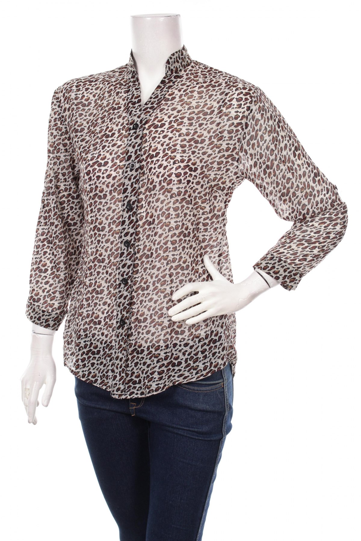 Γυναικείο πουκάμισο Fancyqube, Μέγεθος L, Χρώμα Πολύχρωμο, Τιμή 14,23 €