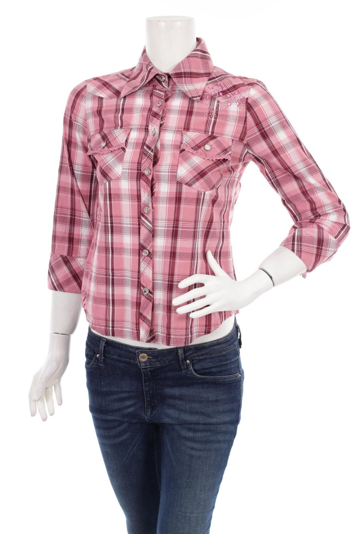 Γυναικείο πουκάμισο Lady Dutch, Μέγεθος S, Χρώμα Ρόζ , Τιμή 19,59 €