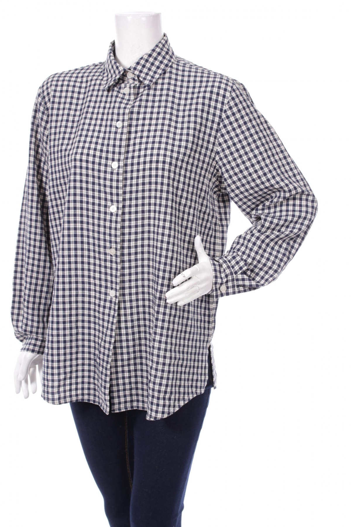 Γυναικείο πουκάμισο Mariposa, Μέγεθος L, Χρώμα Μπλέ, Τιμή 20,10 €