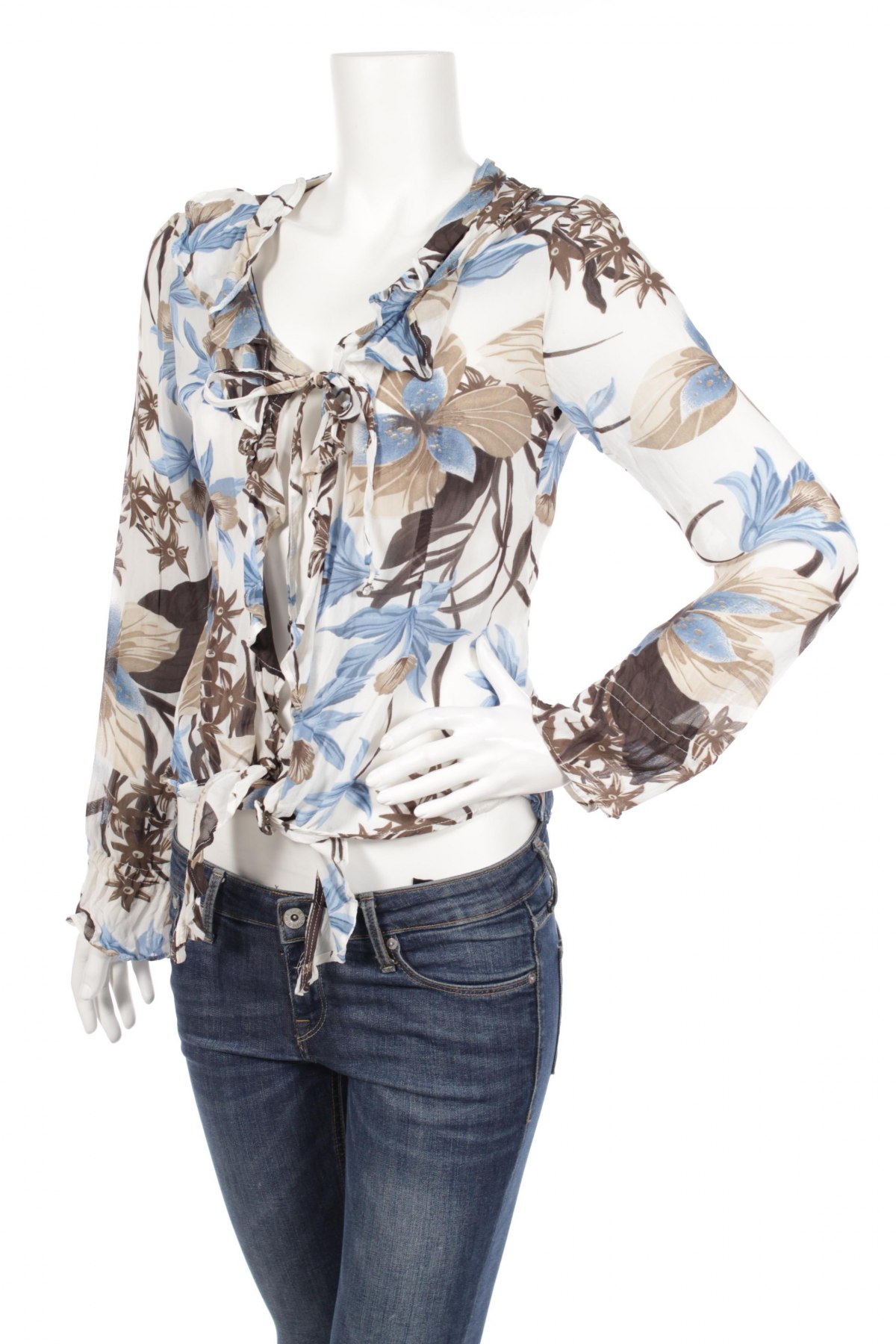 Γυναικείο πουκάμισο Ole, Μέγεθος S, Χρώμα Πολύχρωμο, Τιμή 12,37 €