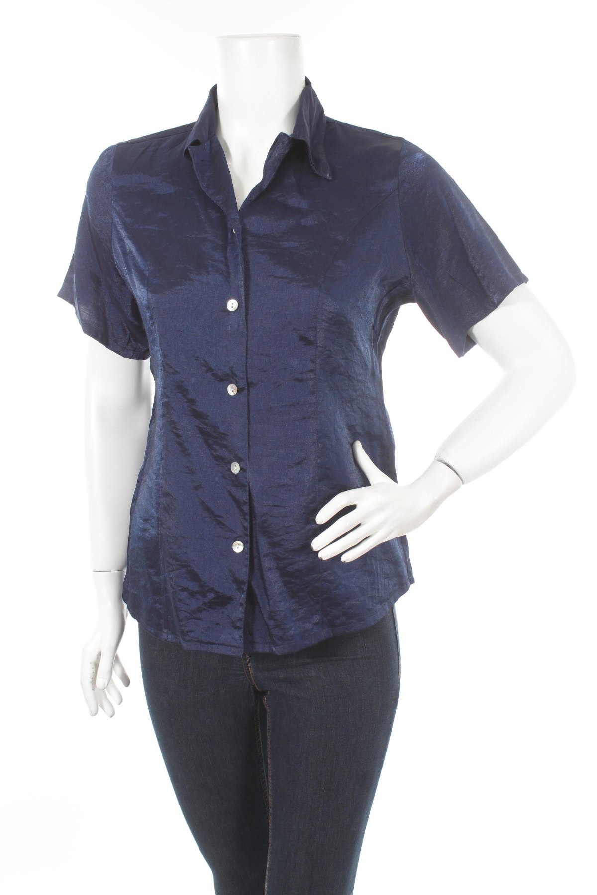 Γυναικείο πουκάμισο, Μέγεθος M, Χρώμα Μπλέ, Τιμή 14,95 €