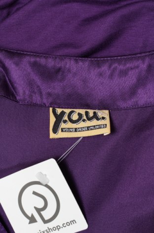 Дамска блуза Y.o.u, Размер S, Цвят Лилав, Цена 31,10 лв.