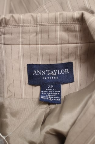 Дамско сако Ann Taylor, Размер S, Цвят Бежов, Цена 32,30 лв.