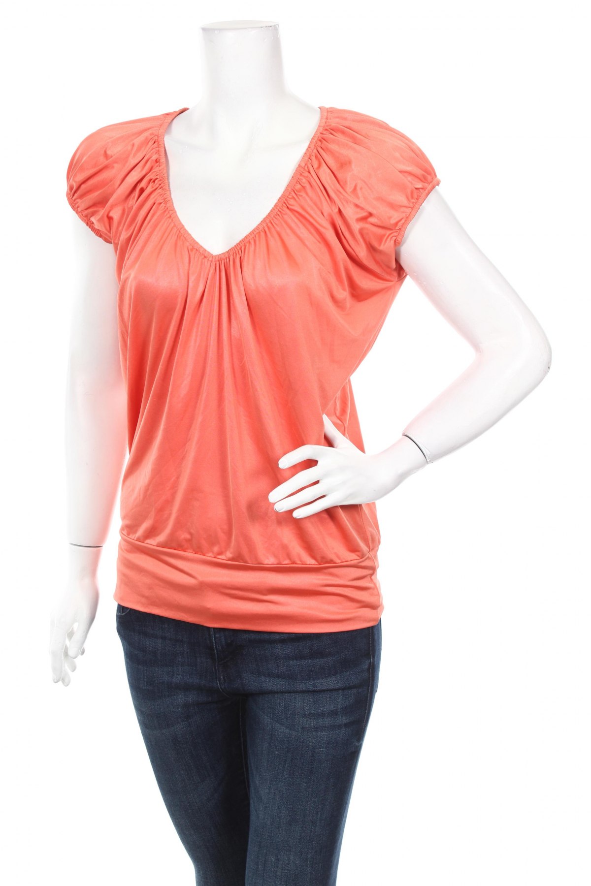 Дамска блуза Cache, Размер S, Цвят Оранжев, Цена 24,00 лв.