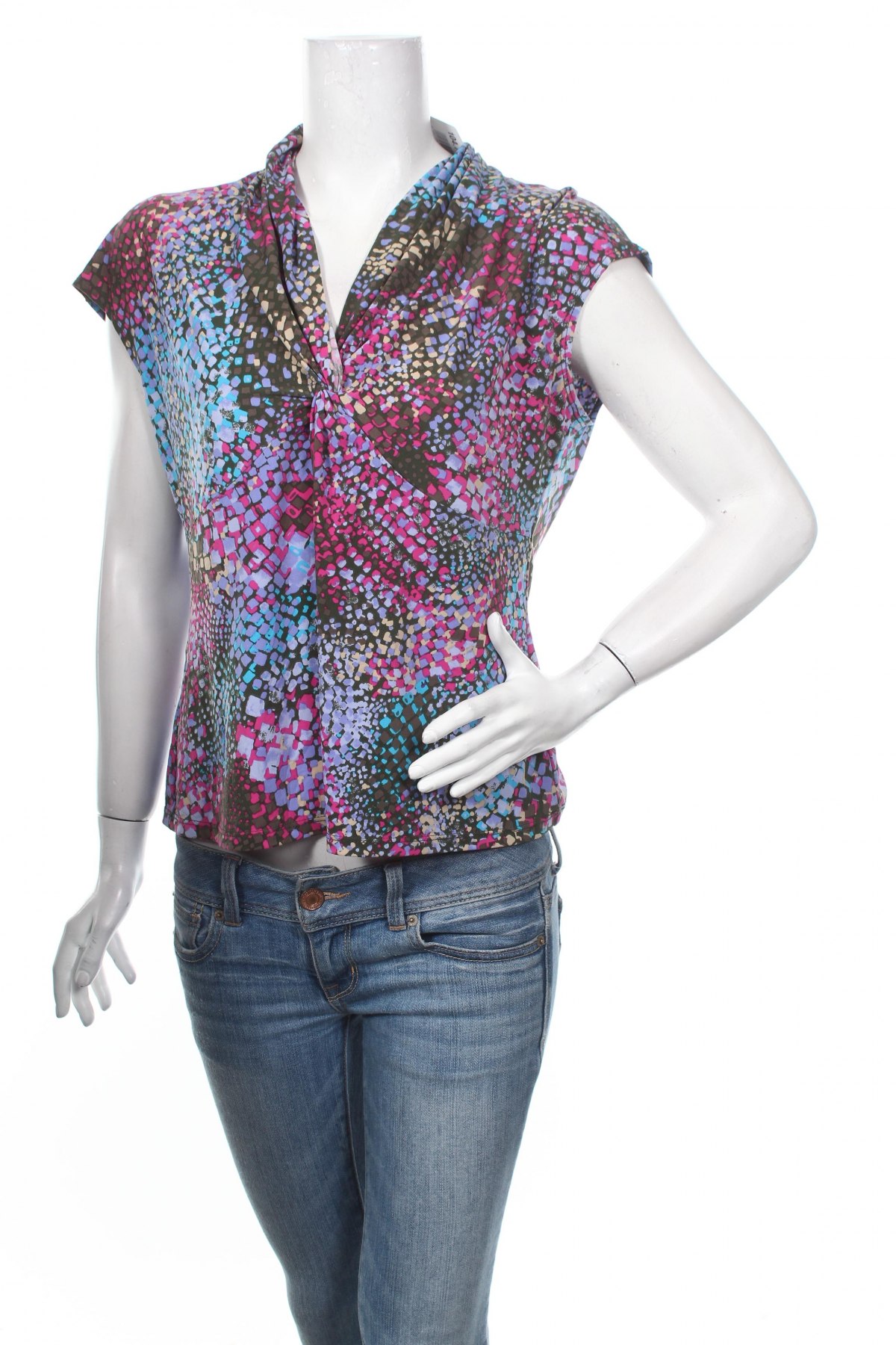 Дамска блуза Cleo, Размер L, Цвят Многоцветен, Цена 17,00 лв.