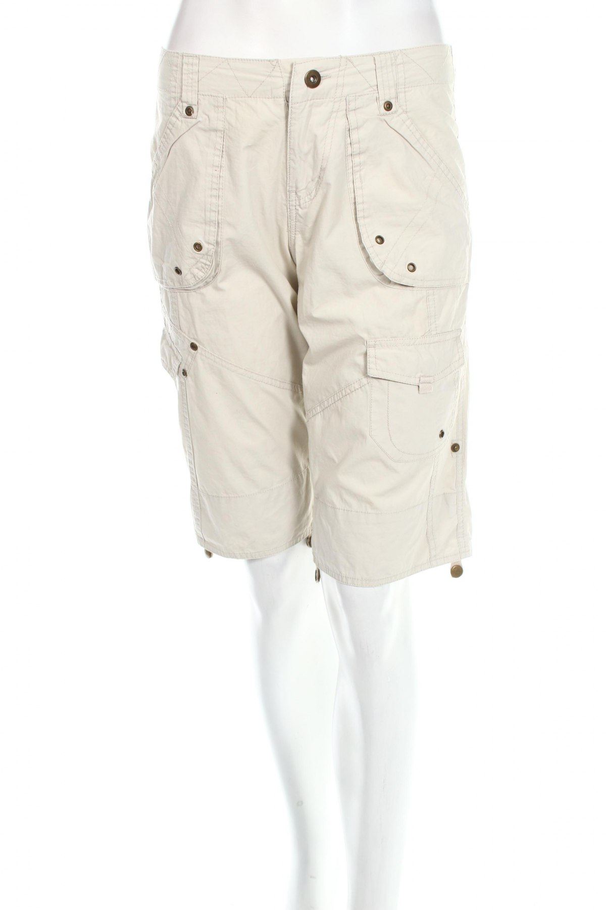 Дамски къс панталон Urban Behavior, Размер M, Цвят Бежов, Цена 23,00 лв.