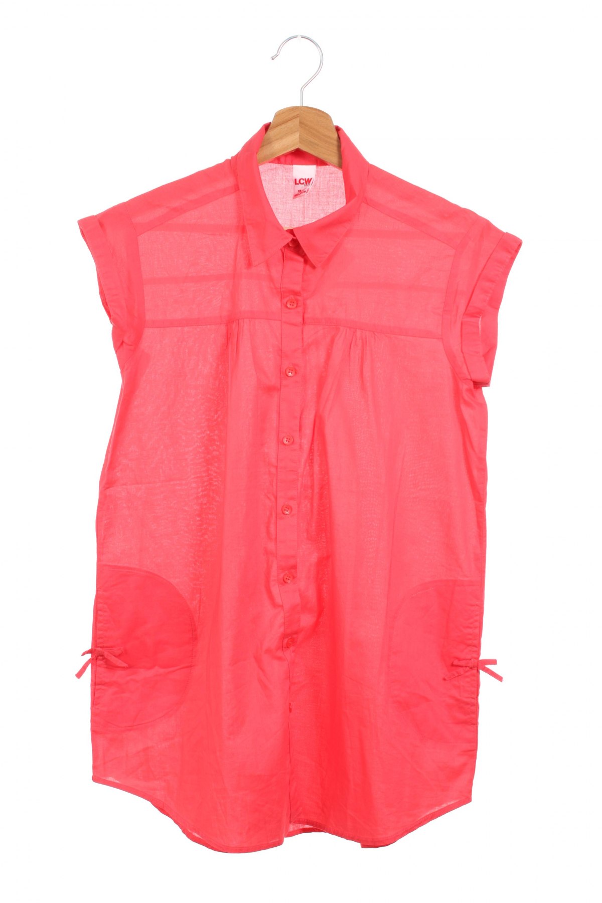 Детска риза Lcw Teen, Размер 12-13y/ 158-164 см, Цвят Червен, Цена 28,60 лв.