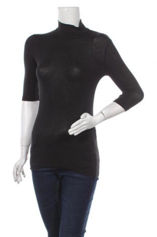 Дамска блуза ADPT., Размер XS, Цвят Черен, 95% памук, 5% еластан, Цена 16,38 лв.
