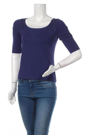 Дамска блуза Armand Ventilo, Размер S, Цвят Син, 94% памук, 6% еластан, Цена 24,75 лв.